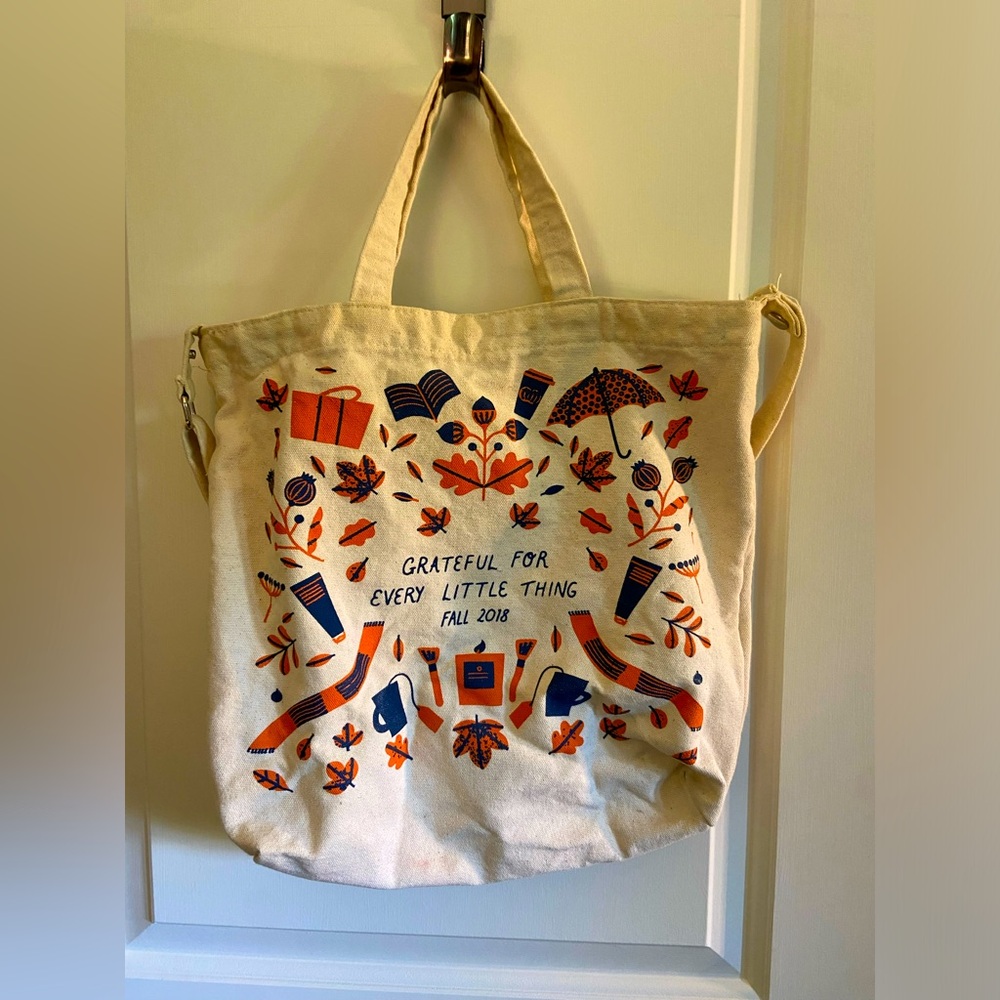 FabFitFun Fall 2018 Canvas Tote